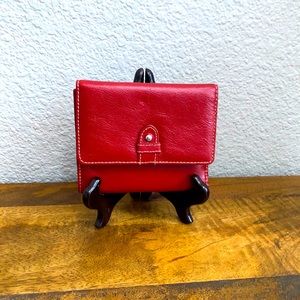 Buxton red wallet